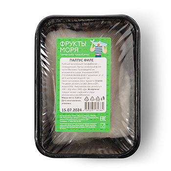 

Палтус Фрукты моря филе 350 г
