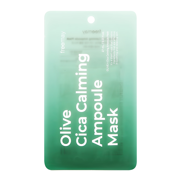 Маска для лица Freemay с центеллой азиатской успокаивающая 27 мл