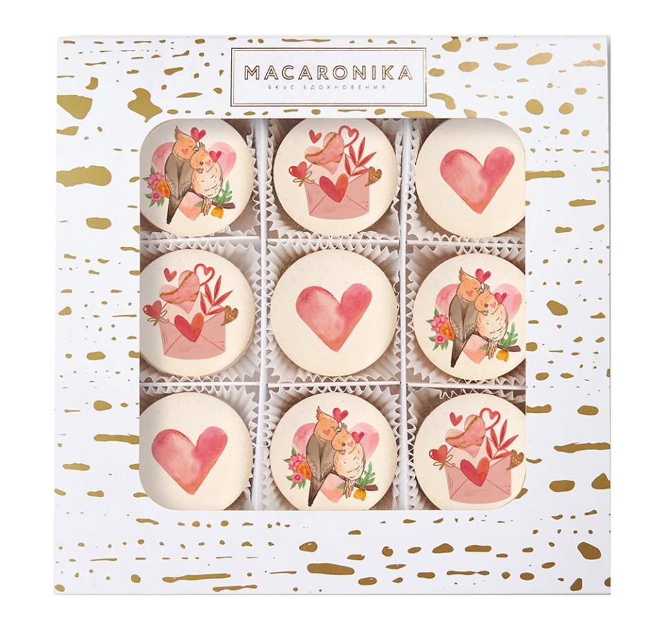 

Набор макарони «Праздничный», Macaronika, 9 шт., 144 г