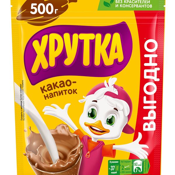 Какао-напиток быстрорастворимый ТМ Хрутка