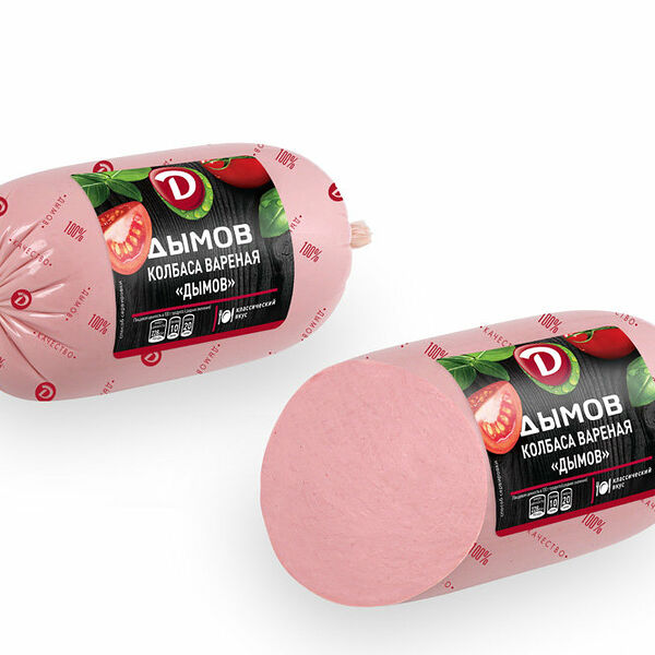 Колбаса вареная Дымов ТМ Дымов