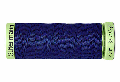 744506 Нить Top Stitch для отстрочки, 30м, 100% п/э Gutermann(309 чернильный)