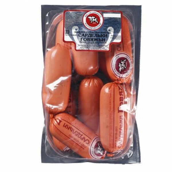 Сардельки Елабужский говяжьи охлаждённые категория А, кг