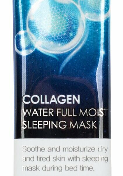 FARMSTAY Маска ночная для лица в саше с коллагеном увлажняющая 1 шт, 4 мл