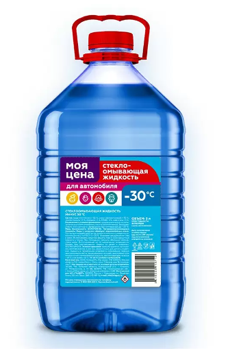 Стеклоомывающая жидкость Моя цена, -30°C