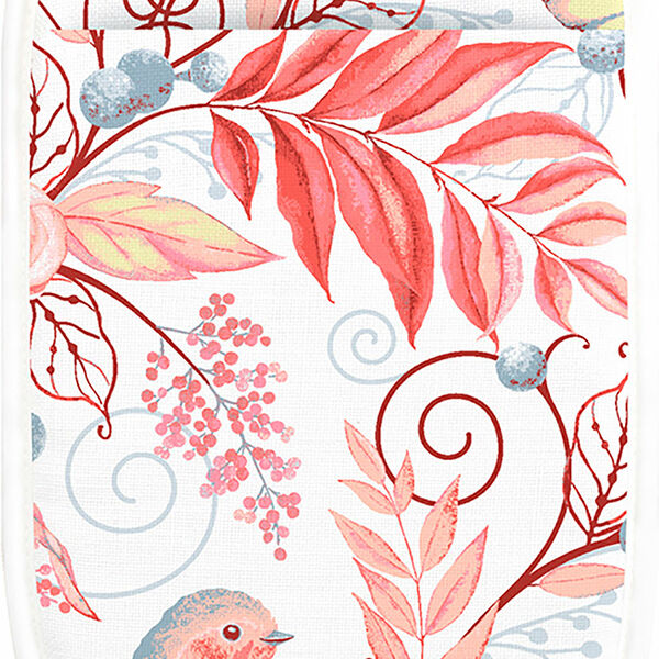 Прихватка-руковица Нордтекс Птичка Розовая 17х25см