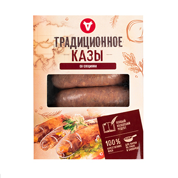 

Колбаски из конины Агроальянс МТ КАЗЫ 400г, Россия
