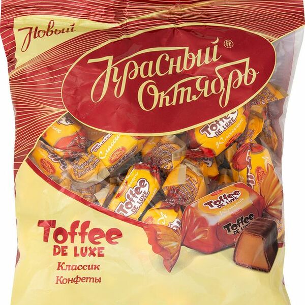 Конфеты Красный Октябрь Toffee De Luxe Классик