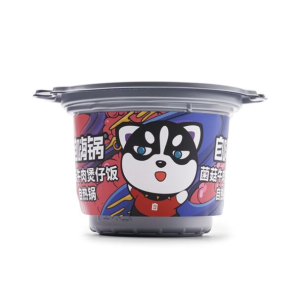 Рис Kei с говядиной и грибами саморазогревающийся 240г, Китай