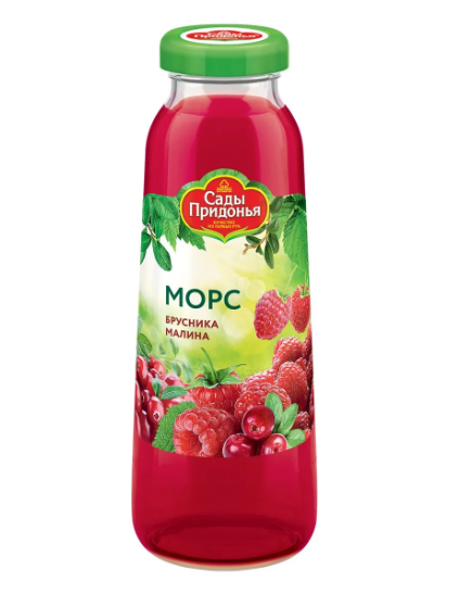 

Морс Сады Придонья Брусника-Малина