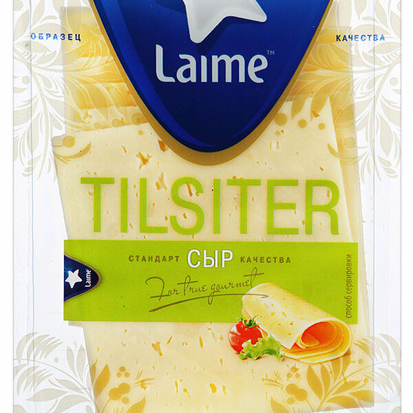 Сыр Tilsiter Laime 50%, нарезка