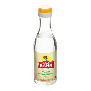 Уксусная кислота Дядя Ваня 70% 180г Россия