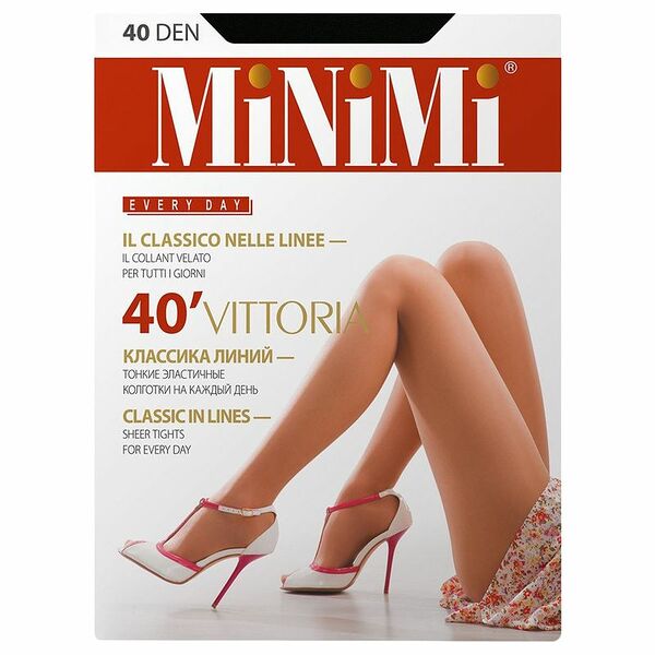 Колготки женские Minimi Vittoria 40 den черные 1 шт.