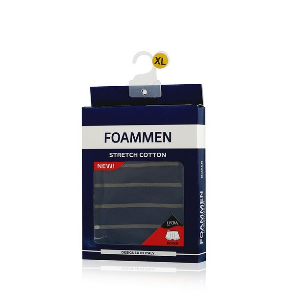 Мужские трусы-боксеры Foammen Fo80511-3 синие XL