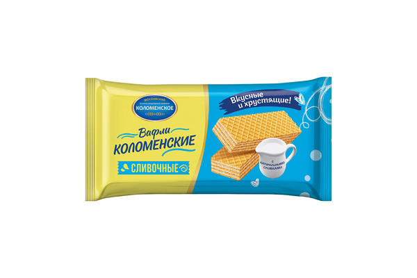 Вафли Коломенское Сливочные традиционные