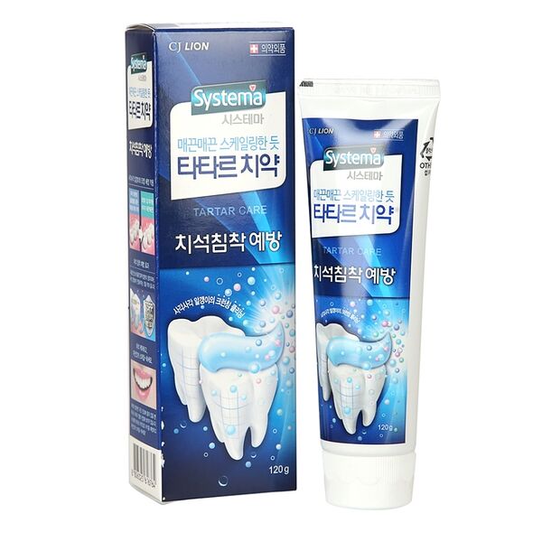 Зубная паста Lion Systema для предотвращения зубного камня 120 г