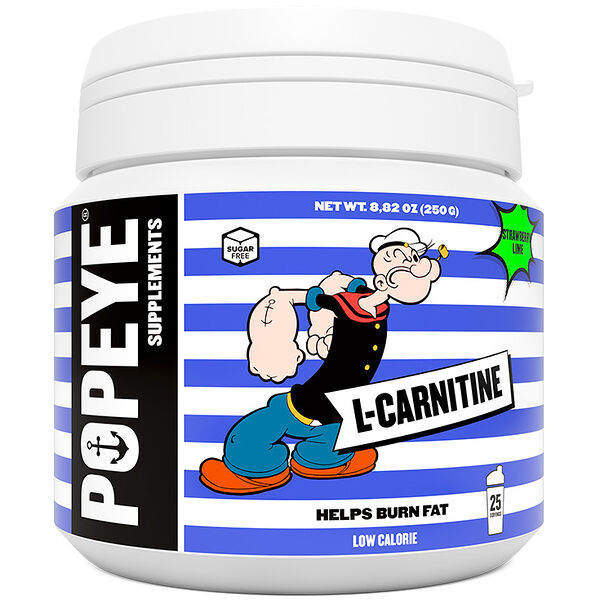 Popeye Supplements L-Carnitine 250 г клубника-лайм