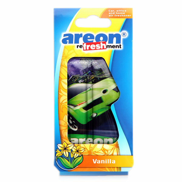 Ароматизатор подвесной Refreshment Vanilla (Рефрешмент Ванилла) ТМ Areon (Ареон)