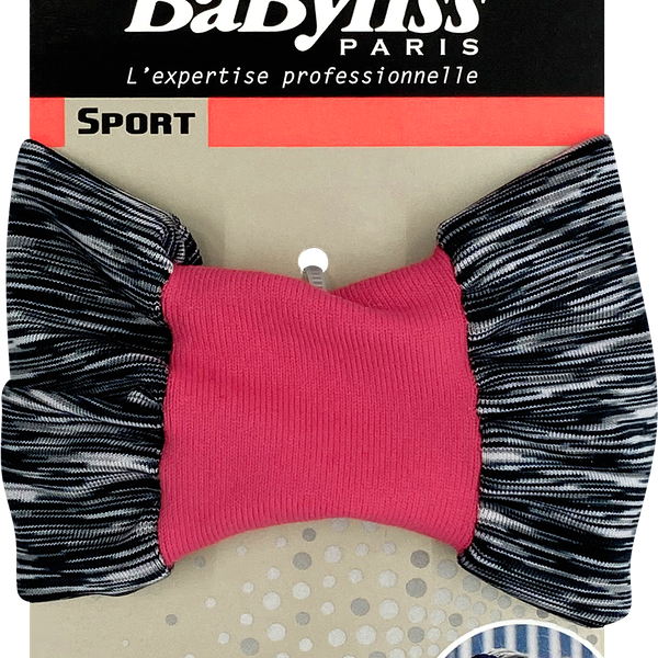 Резинка для волос BABYLISS PARIS СПОРТ широкая, Арт. BS794490
