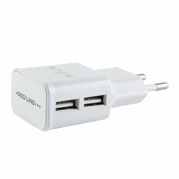 Зарядное устройство Ред Лайн NT-2A с 2 usb выходами 2.1А