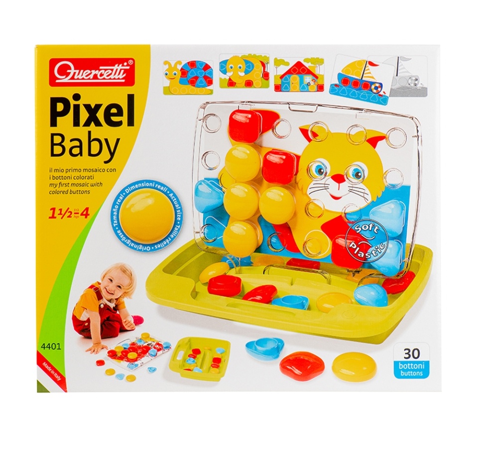 

Мозаика развивающая Quercetti Pixel Baby