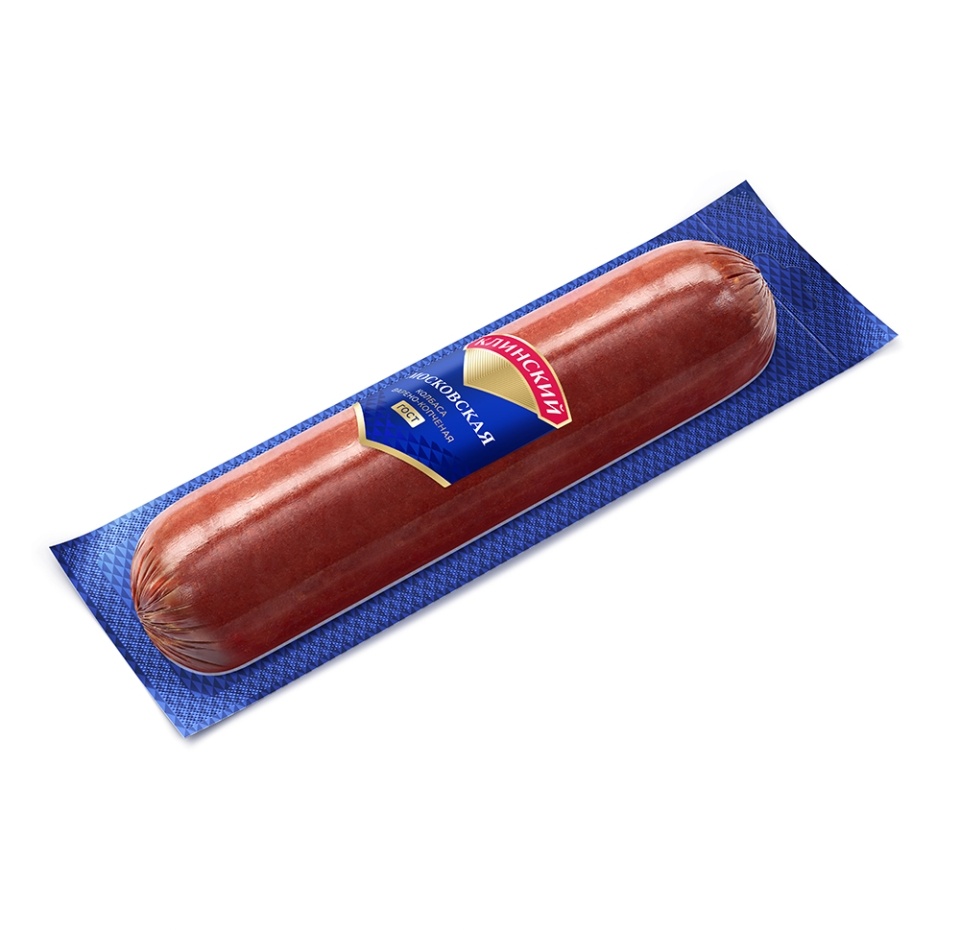 

Колбаса в/к «Московская» в/с ГОСТ, «Клинский мясокомбинат», Россия, вес