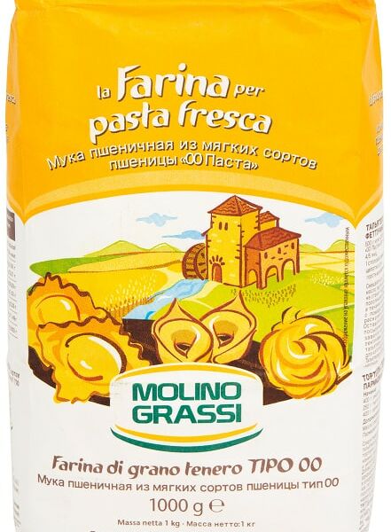 Мука Molino Grassi из мягких сортов пшеницы 1кг