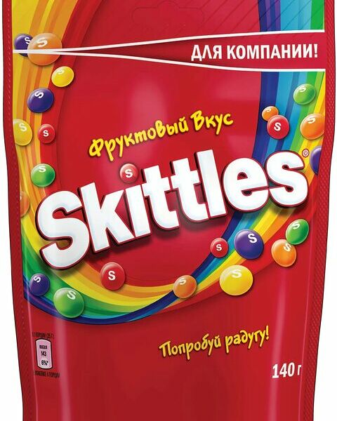 Драже Skittles Фрукты в сахарной глазури