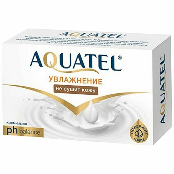 Крем-мыло Aquatel классическое туалетное, 90г