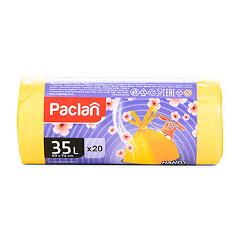 Мешки для мусора Paclan Bunny bags Aroma 35л, 63х74см