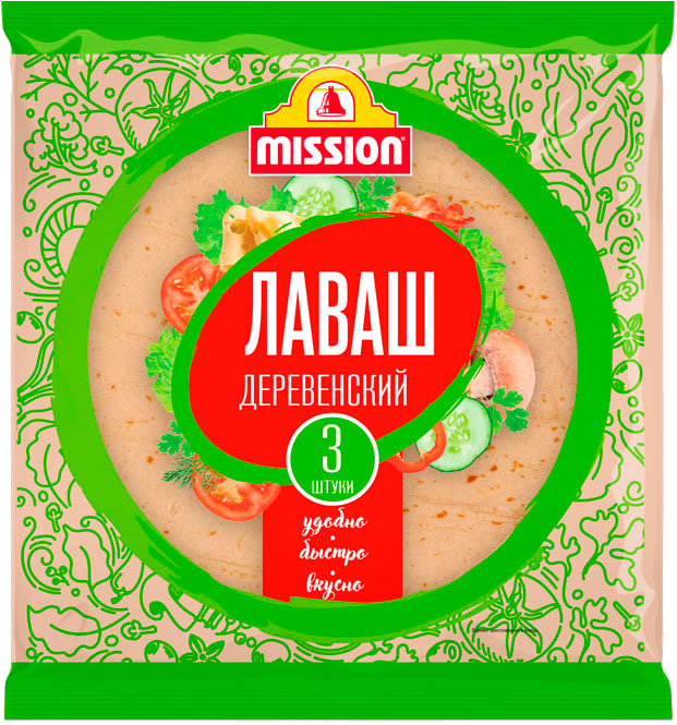 

Лаваш Mission деревенский