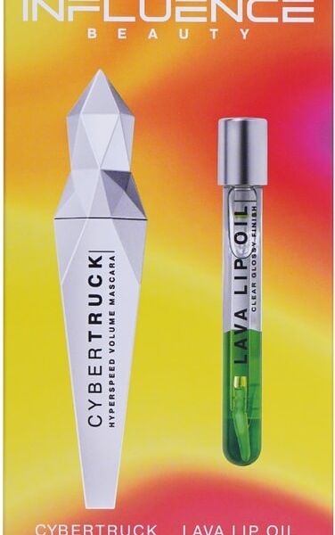 Подарочный набор Influence Beauty Тушь для ресниц Cybertruck и Масло для губ Lava Lip Oil