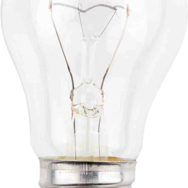 Лампа накаливания Эра E27 прозрачная, груша, 75 Вт