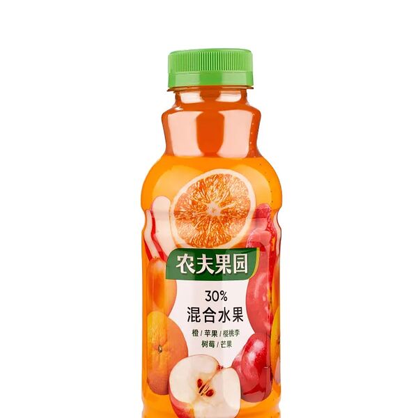 Напиток сокосодержащий Nongfu Spring апельсин, манго, малина, яблоко, алыча 450мл