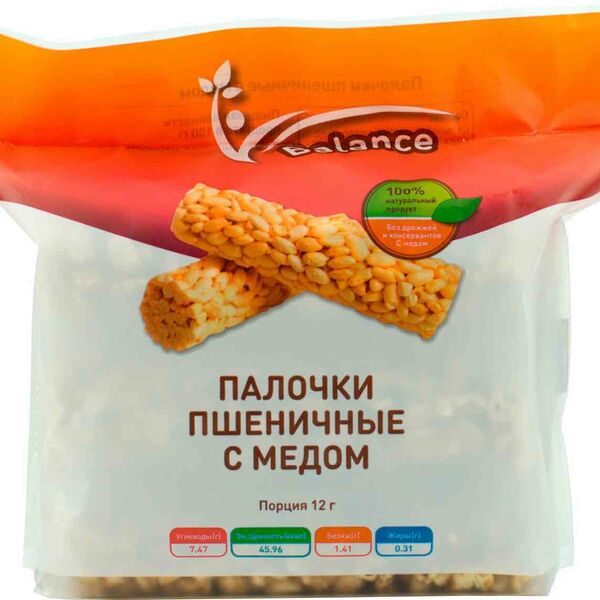 Палочки пшеничные Lope-Lope с мёдом