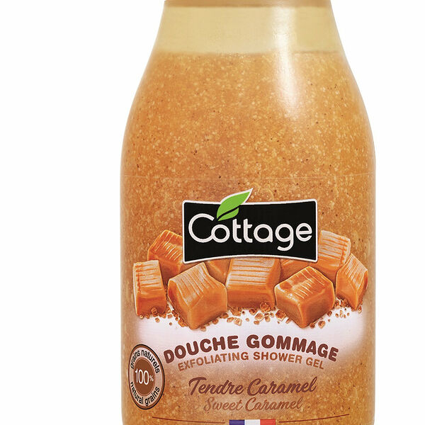 COTTAGE Гель для душа Exfoliating Shower Gel Caramel отшелушивающий сладкая карамель, 270 мл