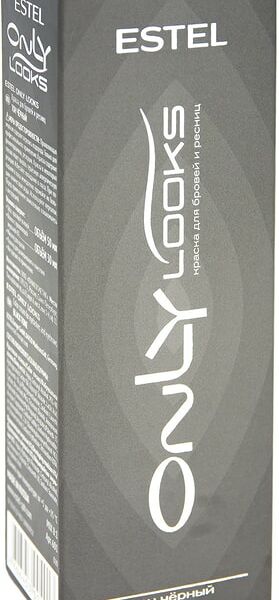 Краска для бровей и ресниц Estel Only Looks №601 Тон черный