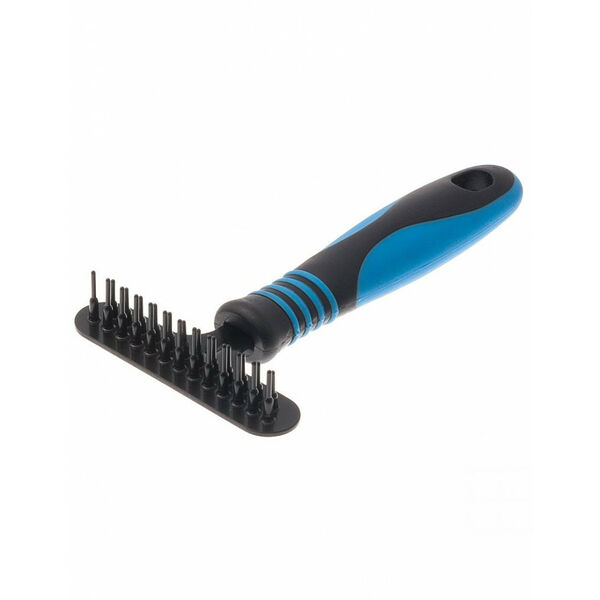 Pet Line Расчёска-грабли Delight двухрядные 25 зубьев