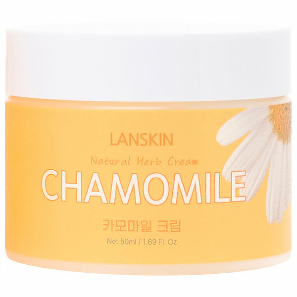LANSKIN Крем для лица с экстрактом ромашки успокаивающий, 50 мл