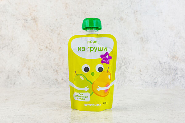 Пюре из груши