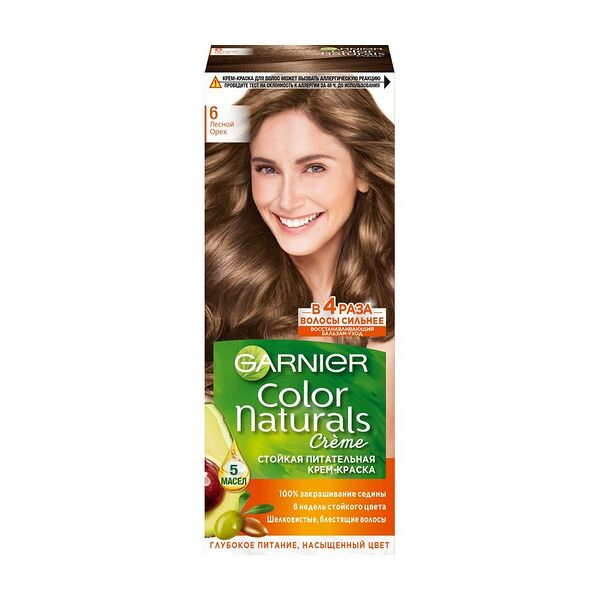 Крем-краска для волос Garnier Color Naturals Глубокий светло-каштановый