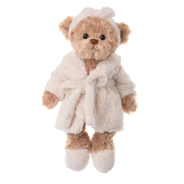 Игрушка мягкая «Медведица Sweetheart» в банном халате, Bukowski, 35 см, Швеция