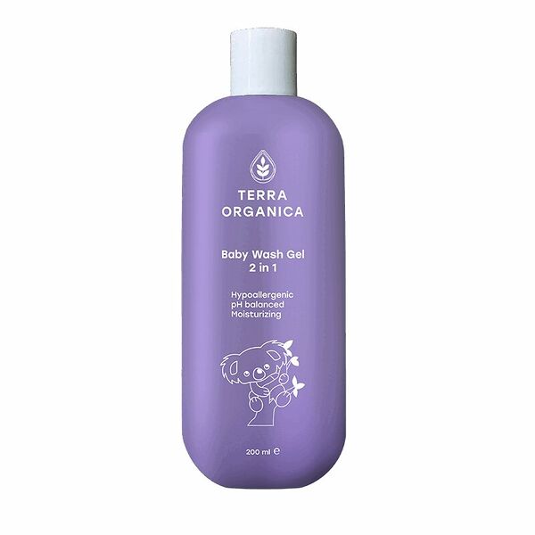Гель для купания Terra organica 200 мл для детей