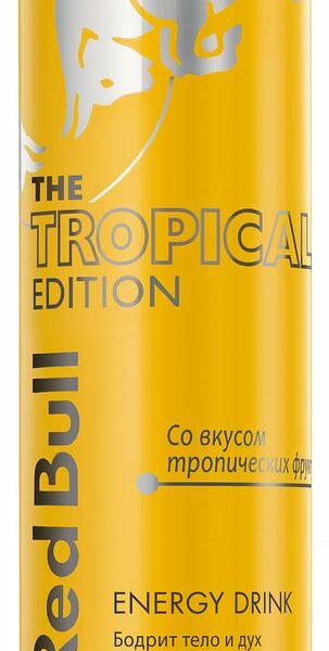 Напиток энергетический Red Bull Tropical Edition, банка