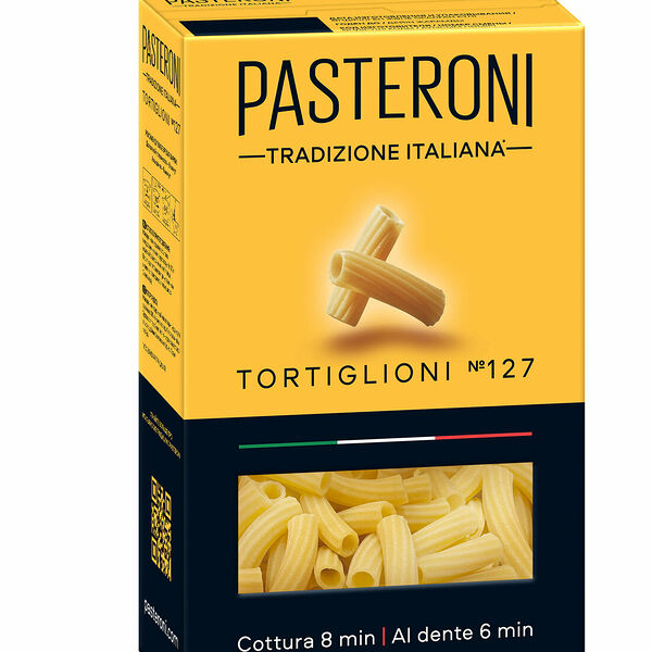 Макароны Pasteroni Tortiglioni № 127 трубочки