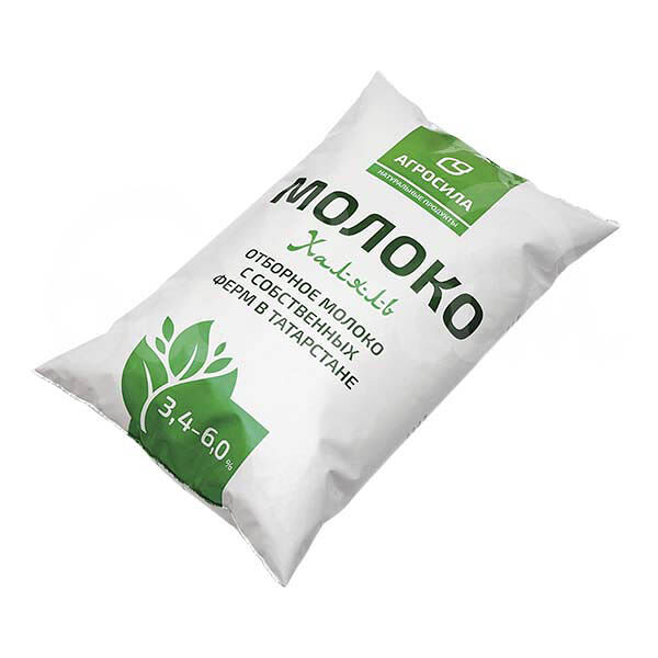 Молоко 3.4-6% 770гр Пастеризованное Халяль Агросила