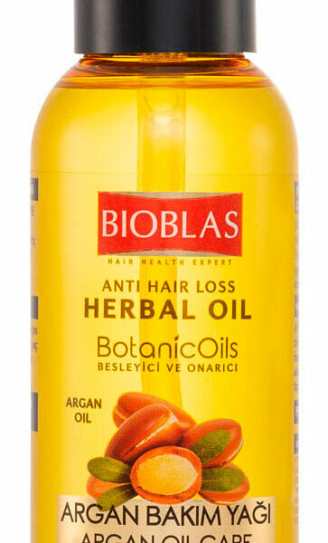 Масло аргановое для волос Bioblas Botanic Oils увлажняющее восстанавливающее 100 мл