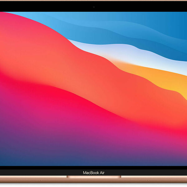 Ноутбук Apple MacBook Air (M1, 2020) 8 ГБ, 256 ГБ SSD, золотой