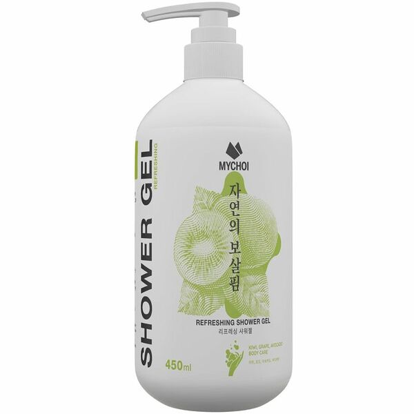 Гель для душа Mychoi Сочные Фрукты освежающий, 450 мл