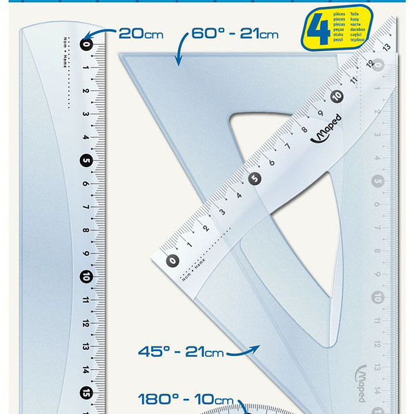 Набор линеек ТМ Maped (Мапед)